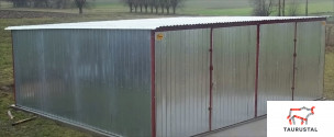 START 018 - plechová dvojgaráž 6 x 6 m-2-SK